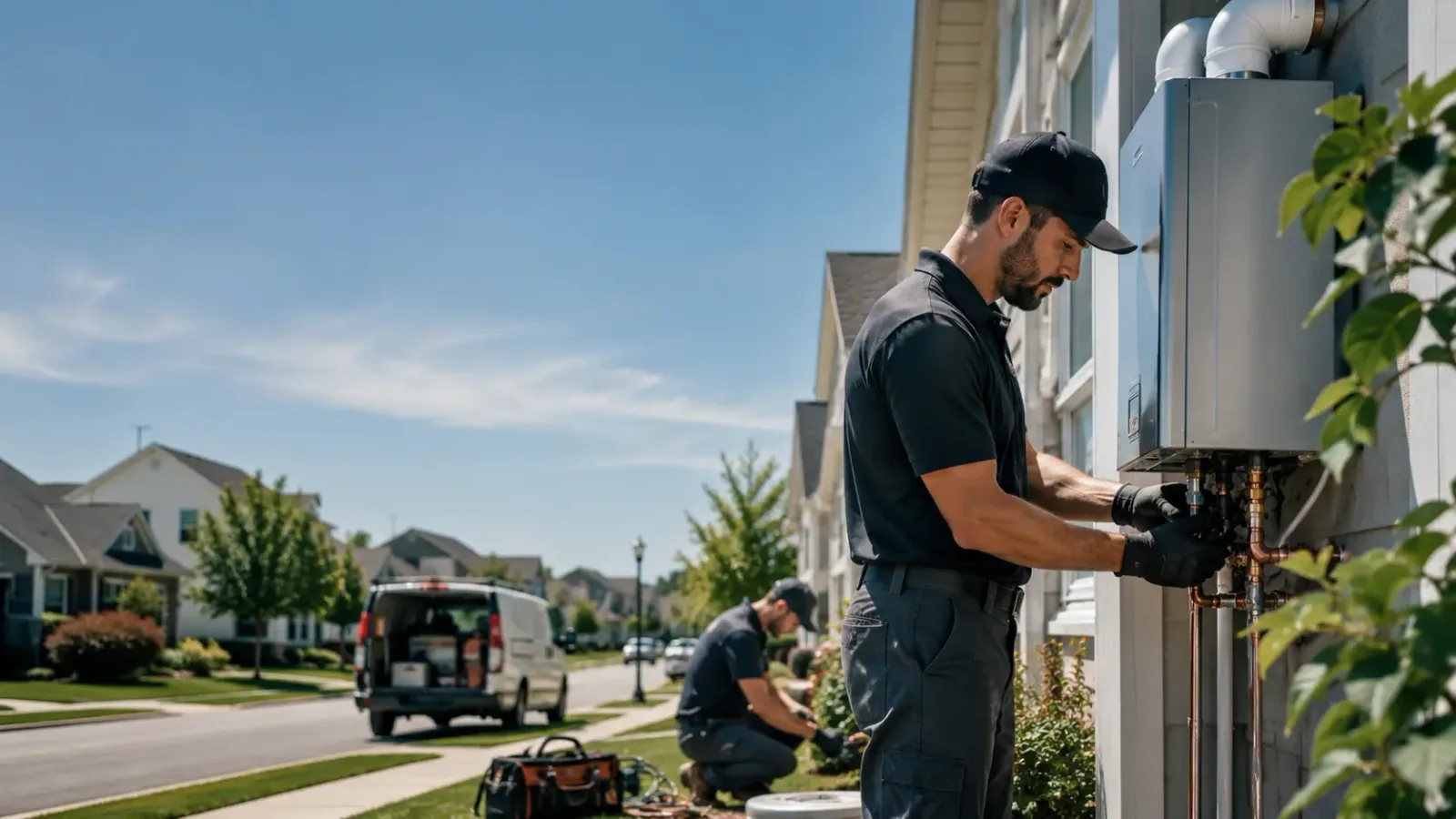 Tankless Water Heater Installation in Fred, TX